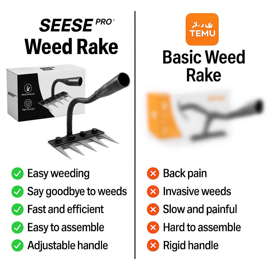 Seese Pro Weed Rake