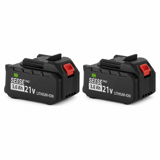 Baterías Seese Pro 21V 3.0Ah — Paquete Doble (x2)