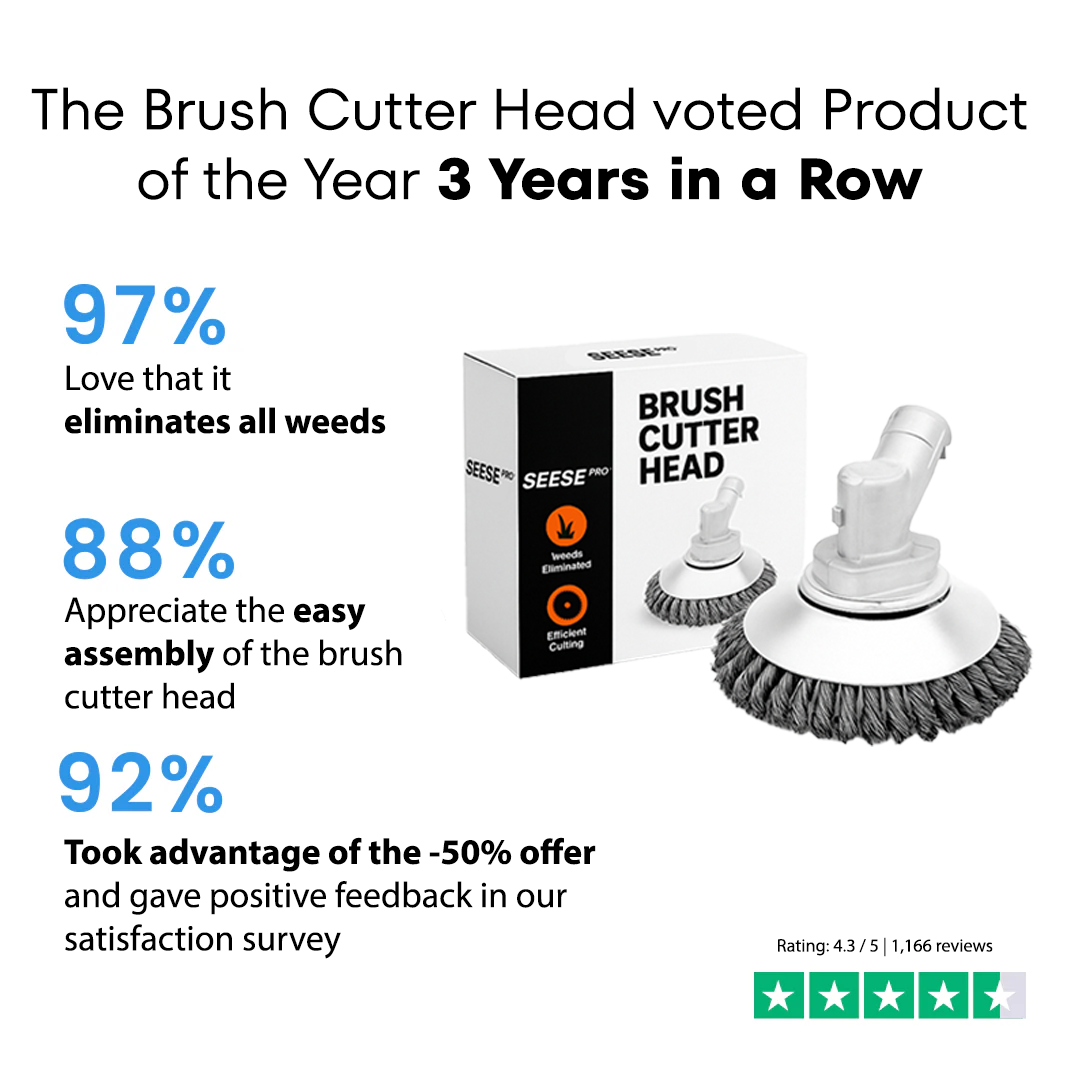 SEESE PRO – Ultimate Brush Cutter Head G60
