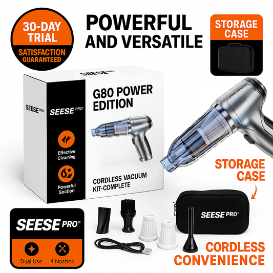 Seese Pro G80 Cordless Vacuum
