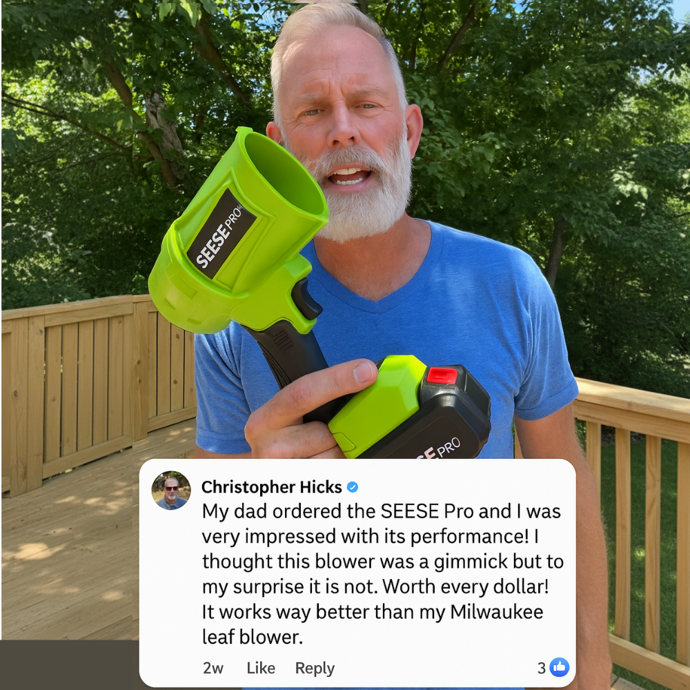 SEESE PRO® – Clean Faster with Ultra-Light, Powerful Airflow